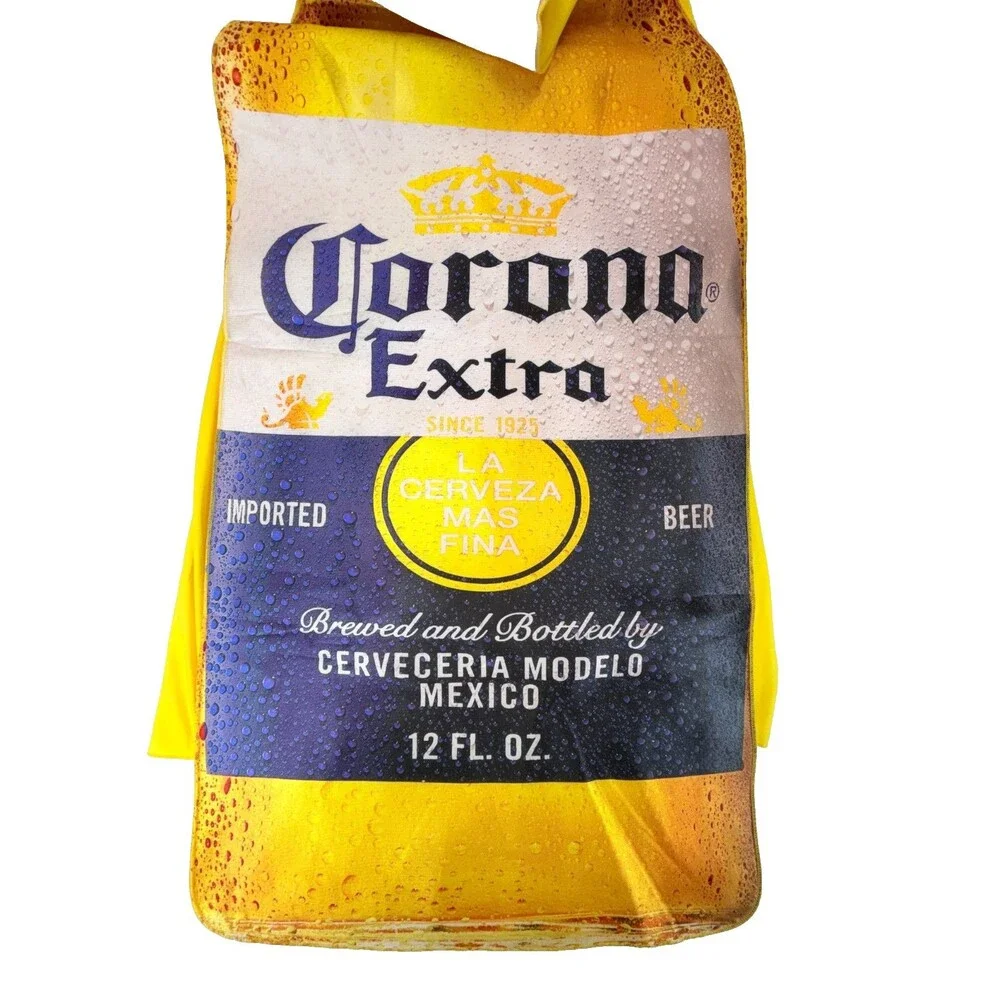 Corona Beer Bottle Costume Unisex One Size Polyester Food & Drink Theme